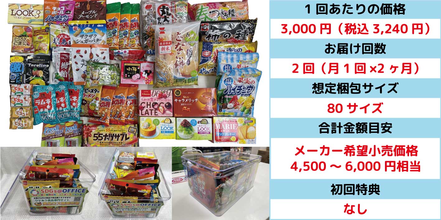 スタンダードプラントライアルコース｜ワケあり食品専門店エコロ 